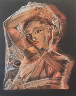 ariana grande - sanguine sepia